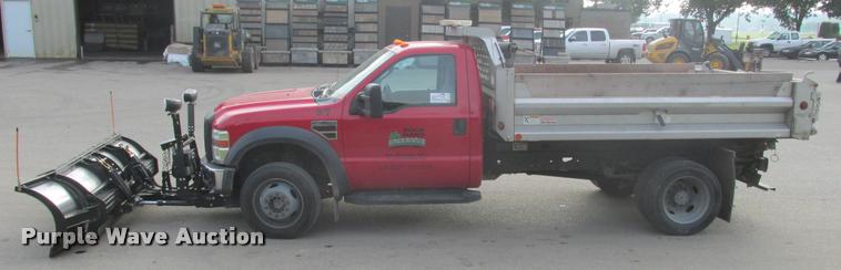 image for item K4226 2008 Ford F450 Super Duty XL dump truck