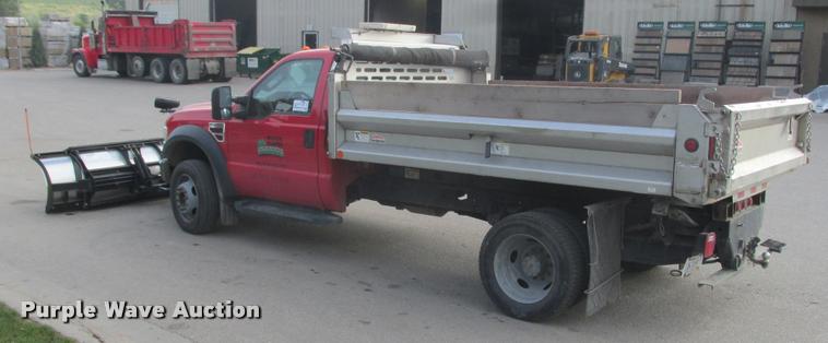 image for item K4226 2008 Ford F450 Super Duty XL dump truck