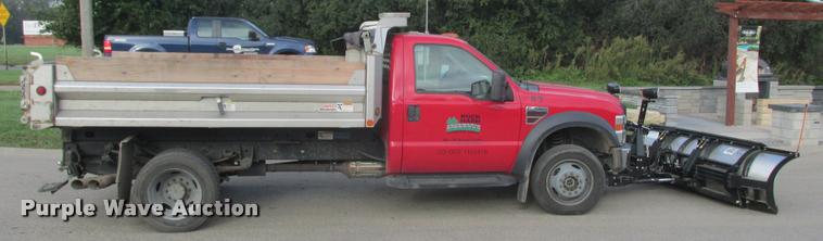 image for item K4226 2008 Ford F450 Super Duty XL dump truck
