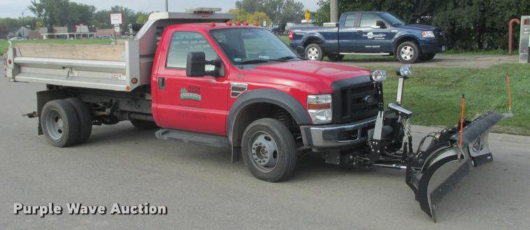 image for item K4226 2008 Ford F450 Super Duty XL dump truck
