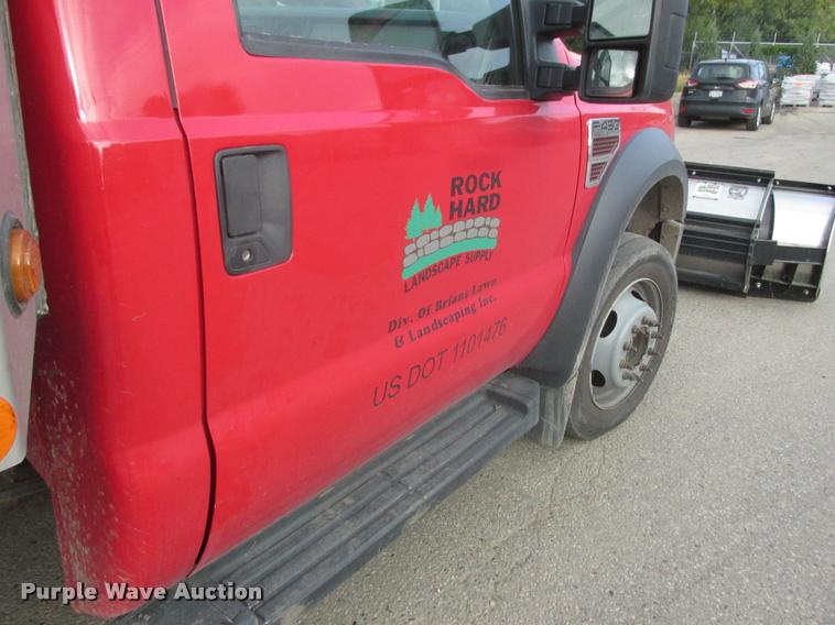 image for item K4226 2008 Ford F450 Super Duty XL dump truck