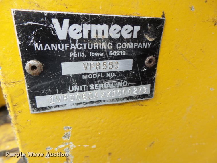 image for item K5676 1999 Vermeer V8550A cable plow