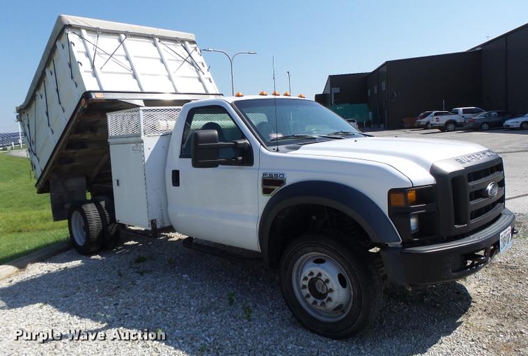 image for item K5690 2008 Ford F550 dump truck