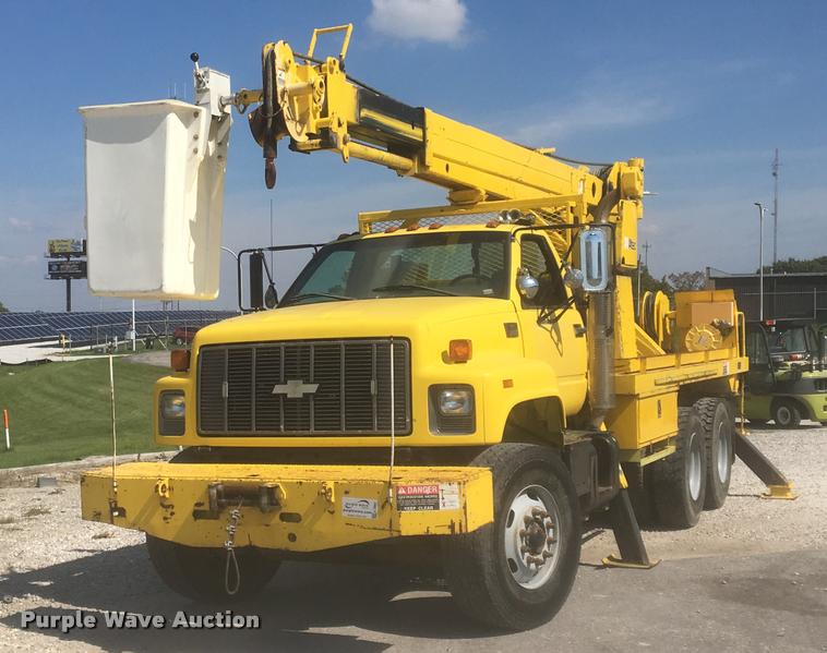 image for item K5691 1999 Chevrolet 8500 crane/bucket truck