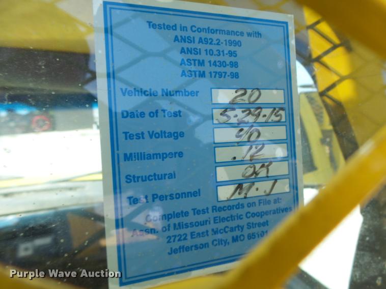 image for item K5691 1999 Chevrolet 8500 crane/bucket truck