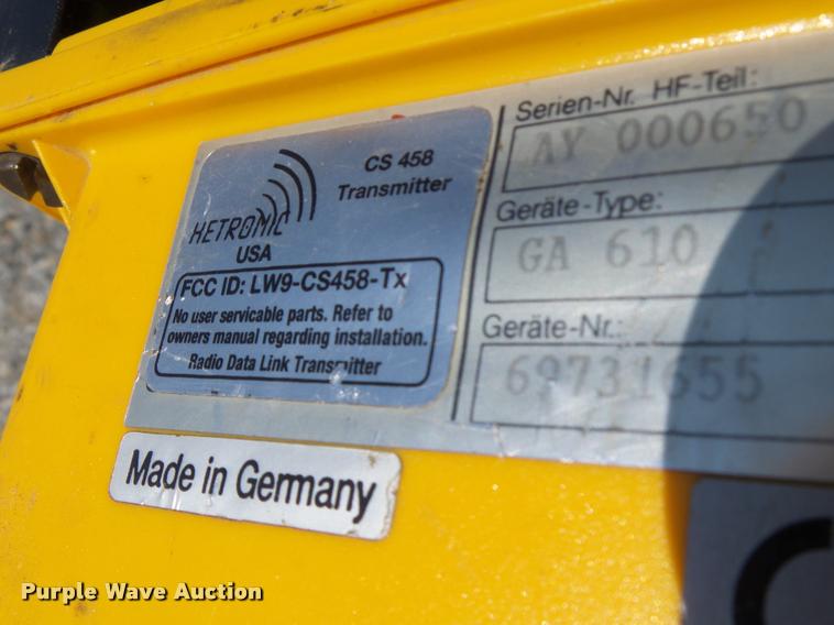 image for item K5691 1999 Chevrolet 8500 crane/bucket truck