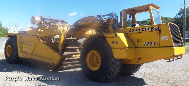 image for item K7718 1989 John Deere 862B elevating scraper