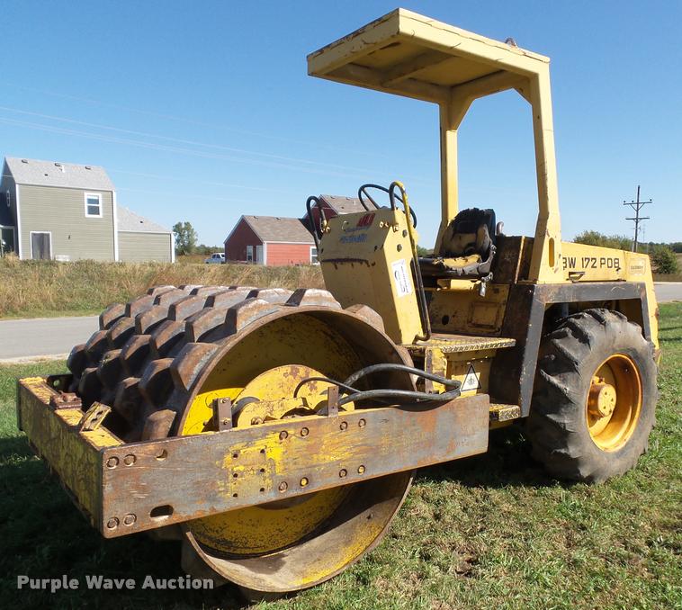 image for item K8168 Bomag BW172PDB single drum roller