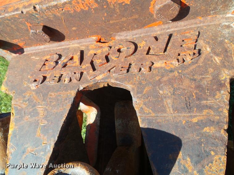 image for item K8171 Barone excavator wedge/spike roller attachment