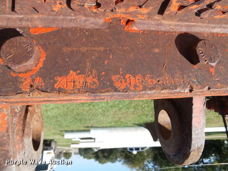 image for item K8171 Barone excavator wedge/spike roller attachment