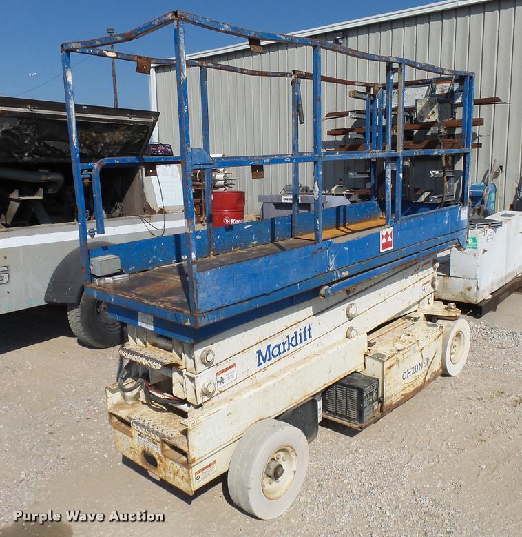 Mark Lift CH20NEP scissor lift in Wichita, KS Item L2689 sold