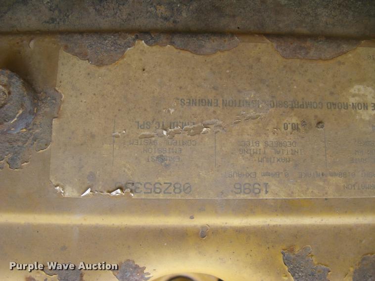 image for item L3892 1996 Caterpillar 140H VHP motor grader