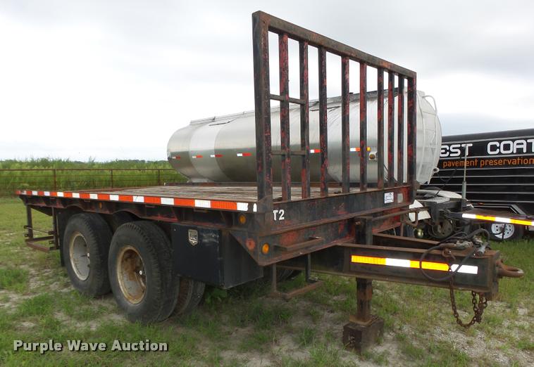 image for item L4003 1986 Brooks Brothers equipment trailer