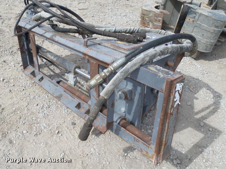 image for item L4069 2002 Coneqtec SSG-7 skid steer asphalt slot cutter