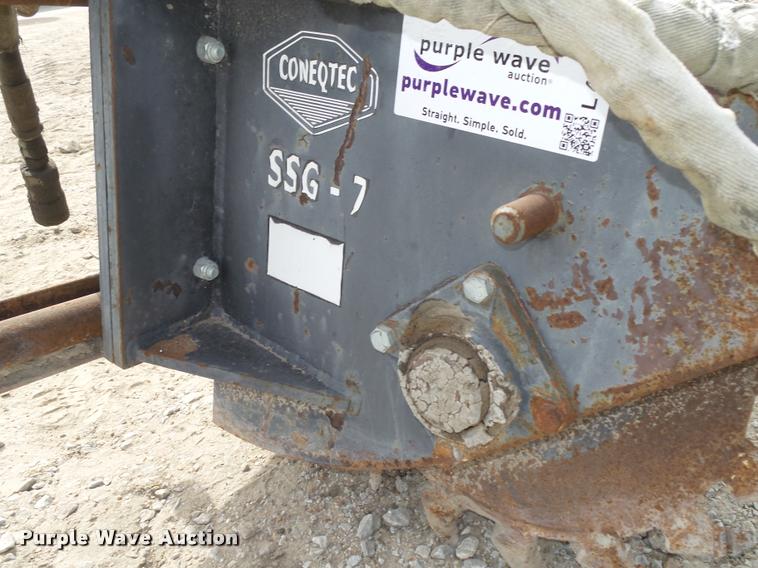 image for item L4069 2002 Coneqtec SSG-7 skid steer asphalt slot cutter