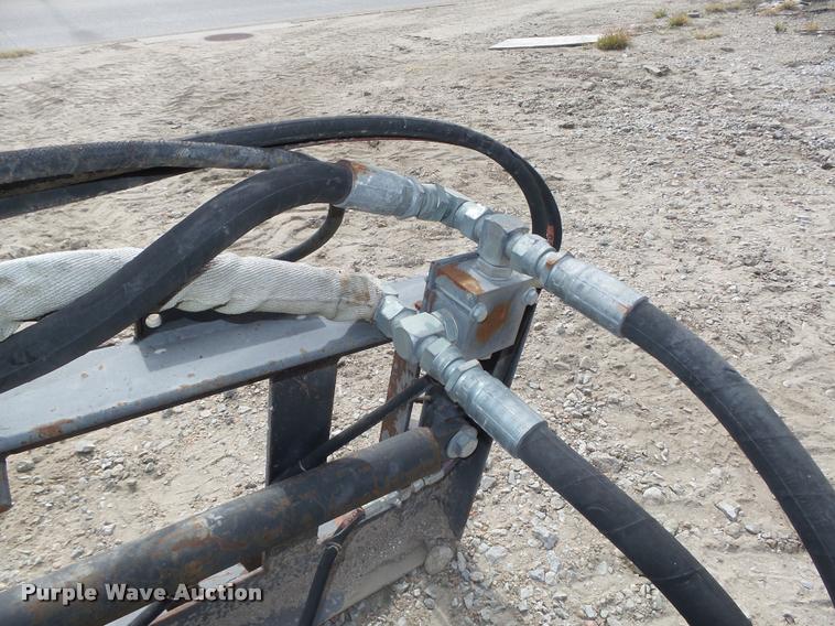 image for item L4069 2002 Coneqtec SSG-7 skid steer asphalt slot cutter