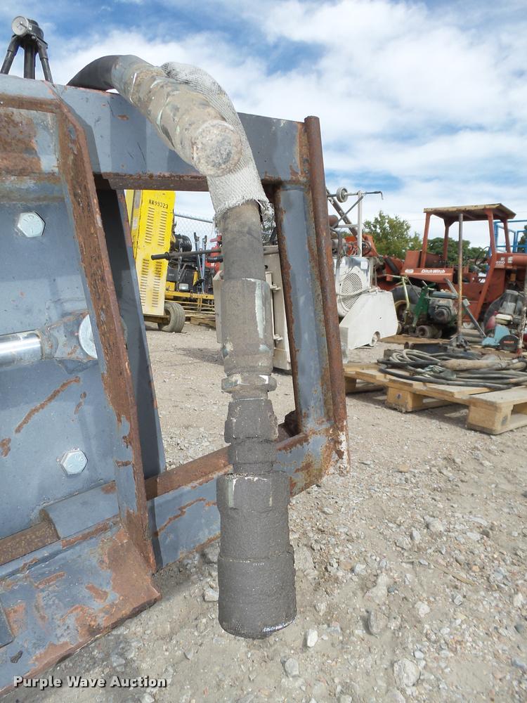 image for item L4069 2002 Coneqtec SSG-7 skid steer asphalt slot cutter