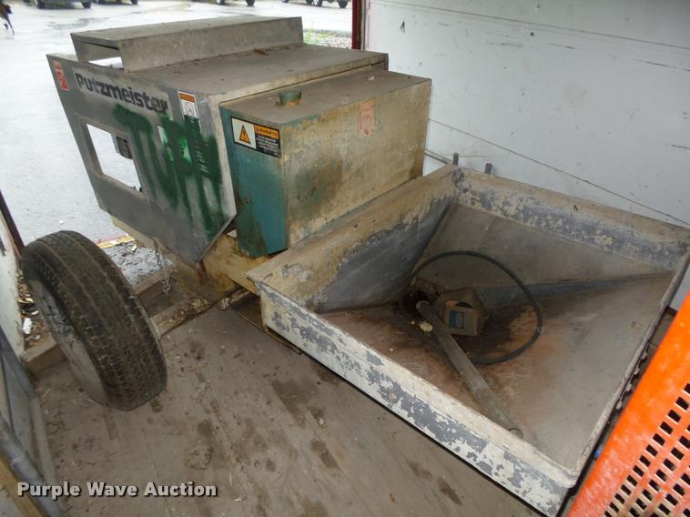 image for item L4075 Putzmeister fire proofing pump