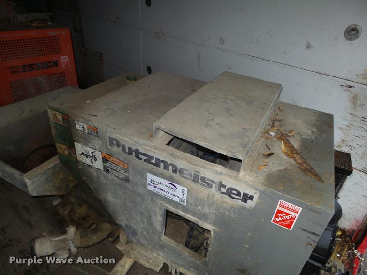 image for item L4075 Putzmeister fire proofing pump