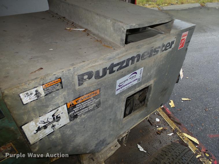 image for item L4075 Putzmeister fire proofing pump