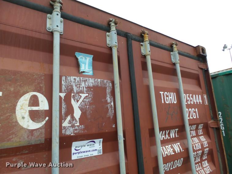 image for item L4085 2002 TEX container