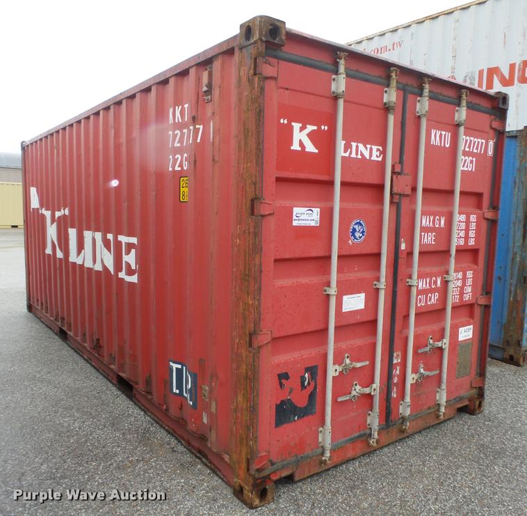 2002 K Line container in Fremont, NE | Item L4087 sold | Purple Wave