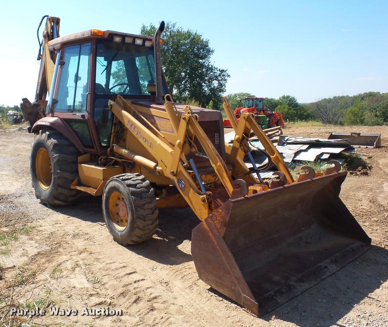 image for item L4251 1992 Case 580 Super K backhoe