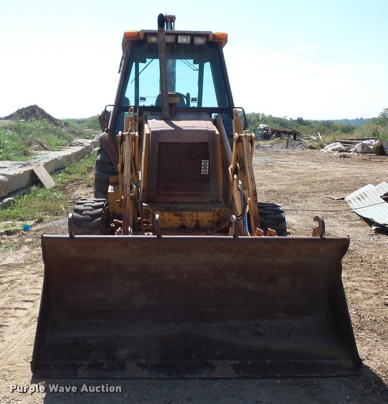 image for item L4251 1992 Case 580 Super K backhoe