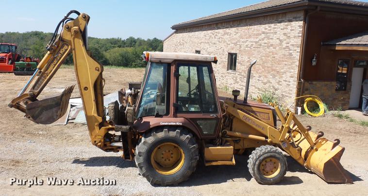 image for item L4251 1992 Case 580 Super K backhoe