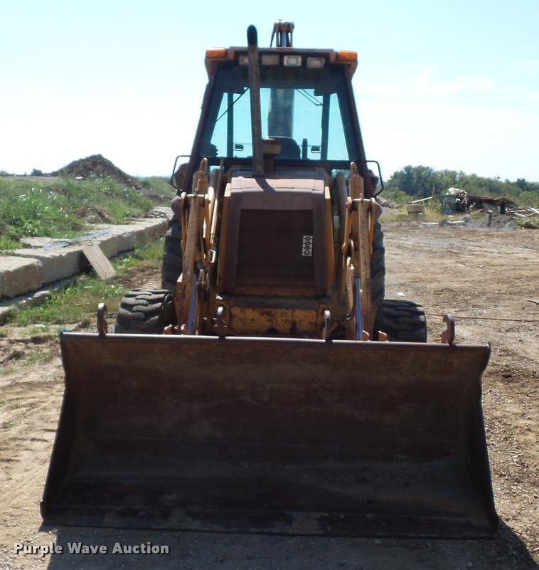 image for item L4251 1992 Case 580 Super K backhoe