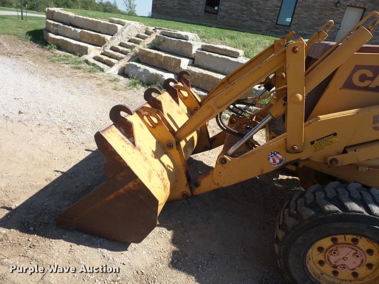 image for item L4251 1992 Case 580 Super K backhoe