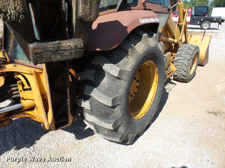 image for item L4251 1992 Case 580 Super K backhoe