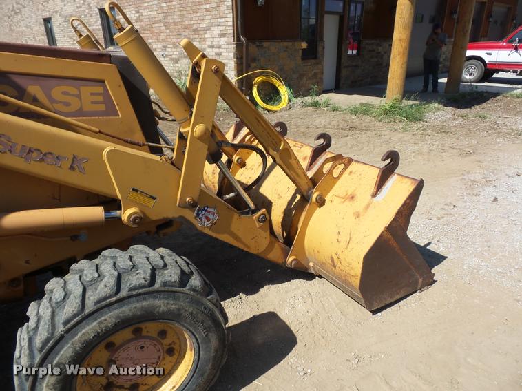 image for item L4251 1992 Case 580 Super K backhoe