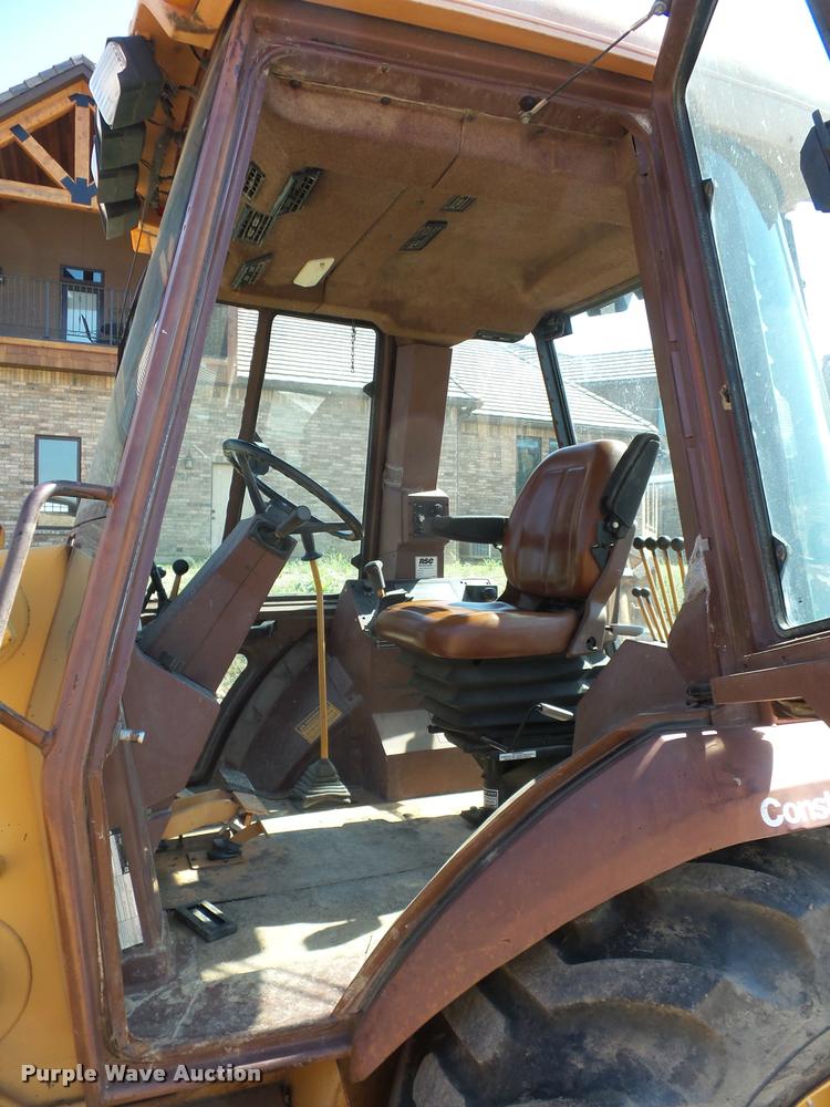 image for item L4251 1992 Case 580 Super K backhoe