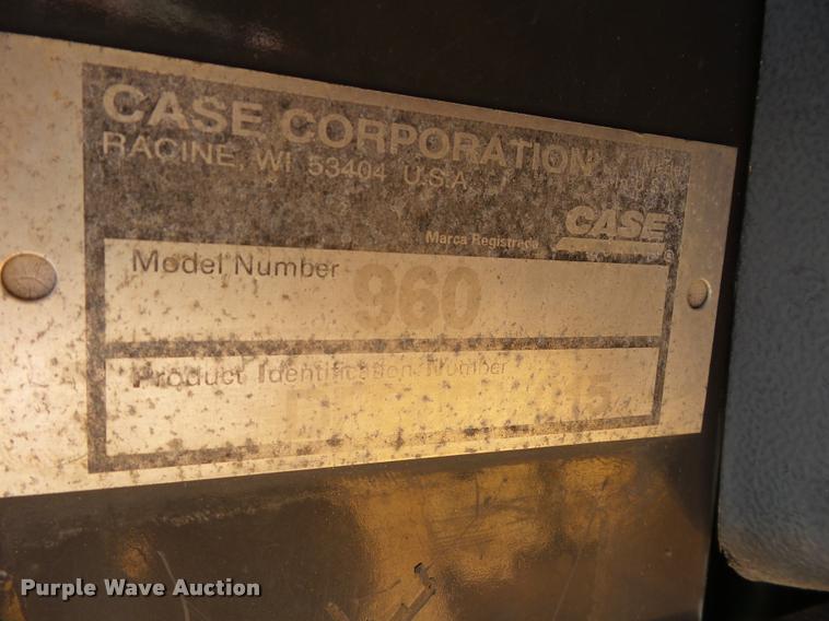 image for item L4258 Case 960 trencher