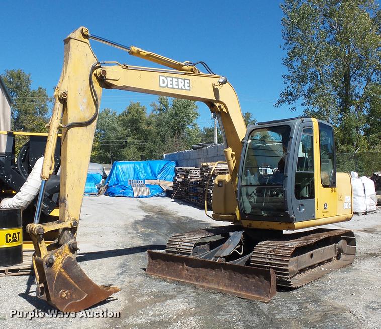 image for item L4259 John Deere 80C compact excavator