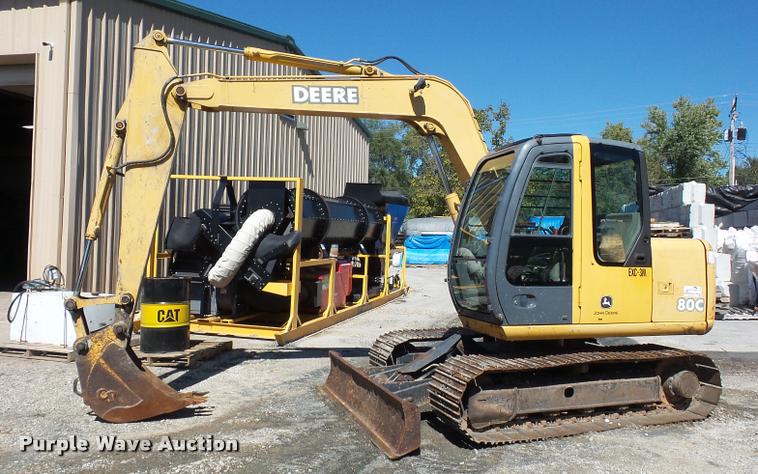 image for item L4259 John Deere 80C compact excavator