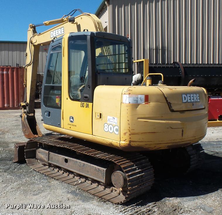 image for item L4259 John Deere 80C compact excavator