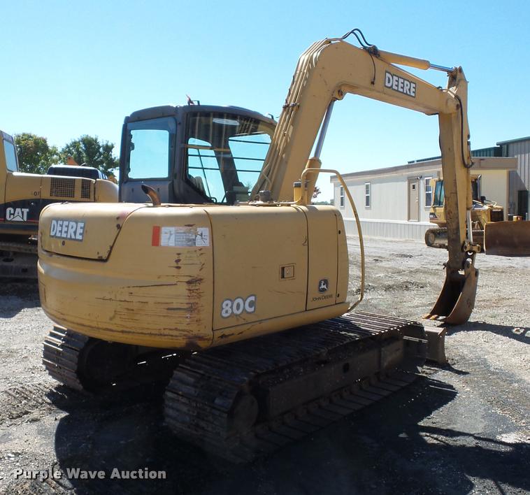 image for item L4259 John Deere 80C compact excavator