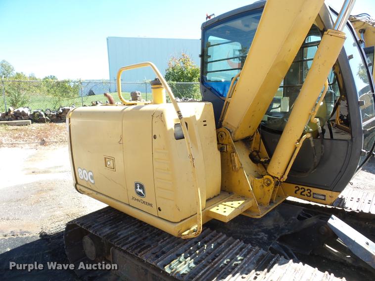 image for item L4259 John Deere 80C compact excavator