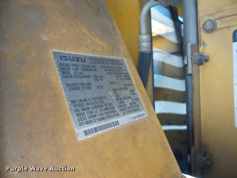 image for item L4259 John Deere 80C compact excavator