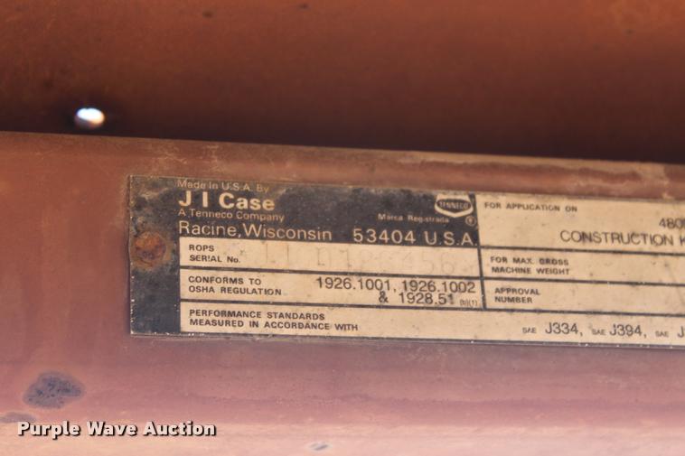 image for item L4792 1991 Case 480F landscape tractor