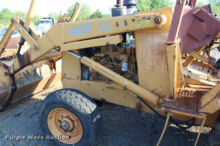 image for item L4792 1991 Case 480F landscape tractor