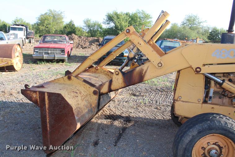 image for item L4792 1991 Case 480F landscape tractor