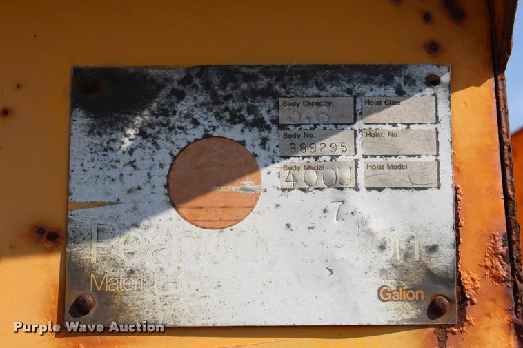 image for item L4796 1983 Ford F700 dump truck