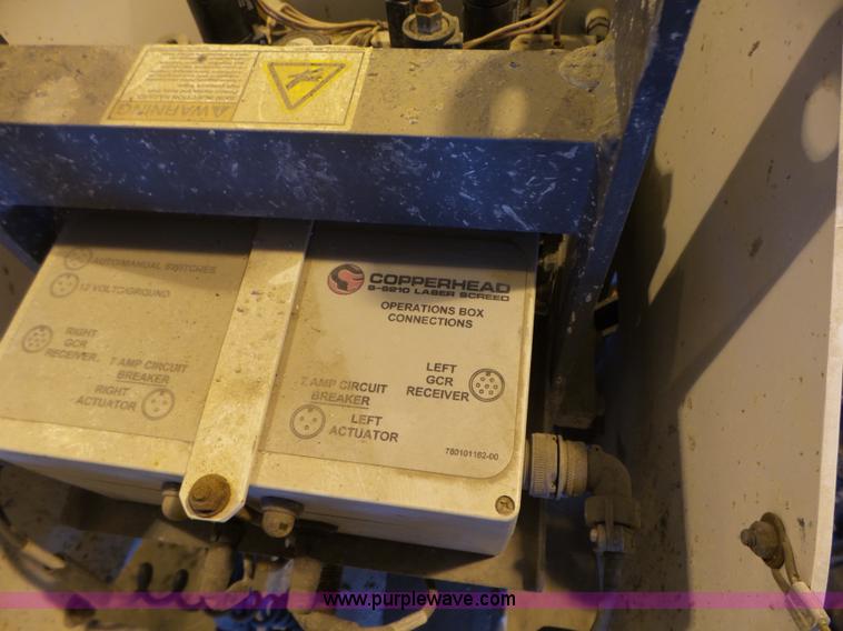 image for item L5557 Somero S9210 Copperhead self-propelled laser screed