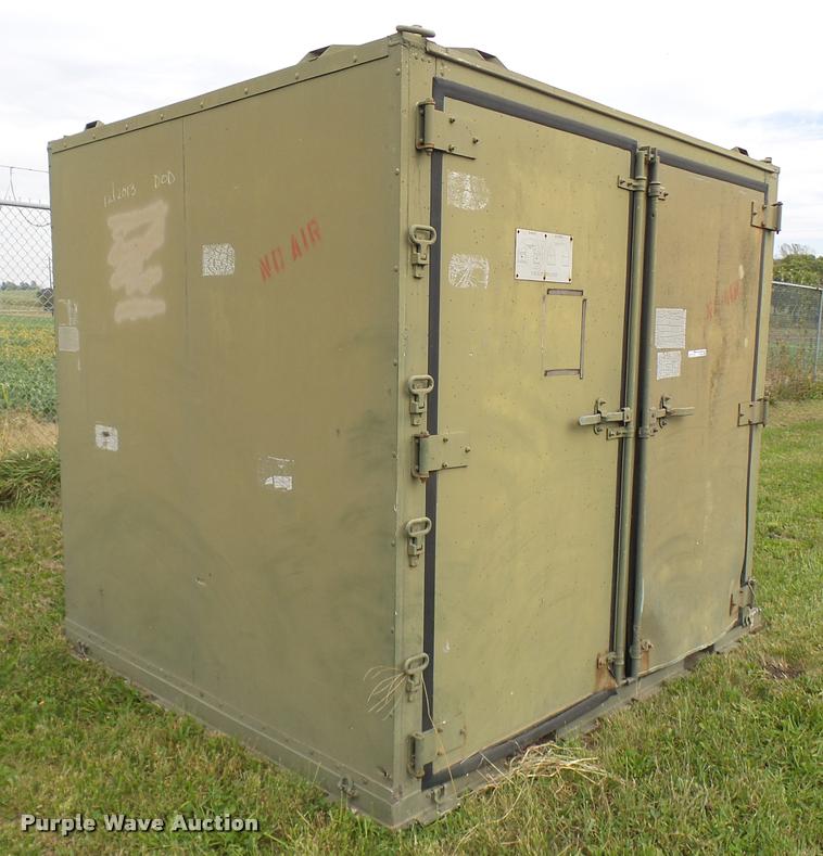 image for item N9490 Aluminum shipping container