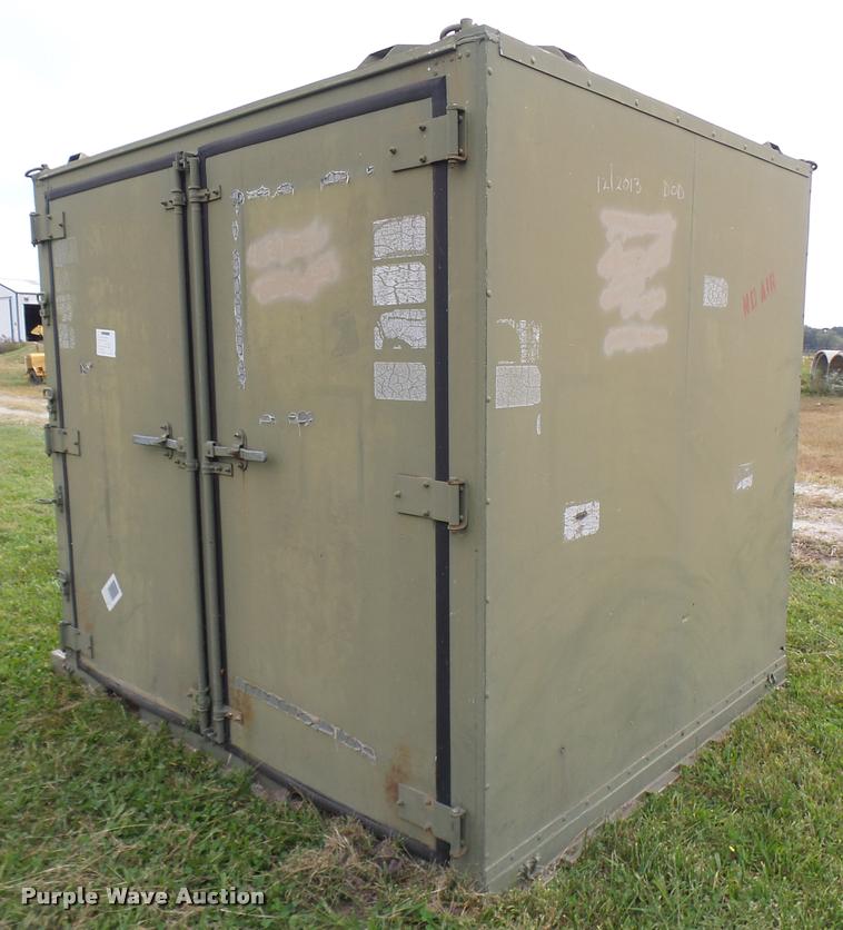 image for item N9490 Aluminum shipping container