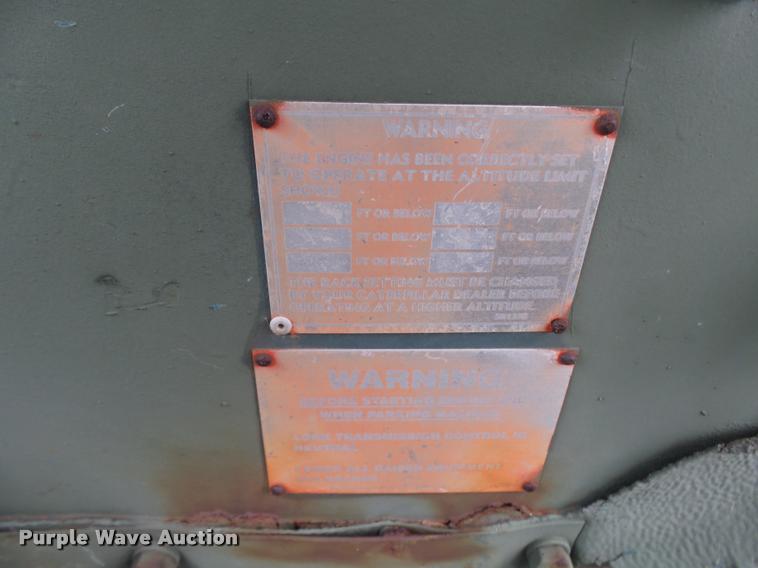 image for item N9493 1975 Caterpillar D7F Military dozer