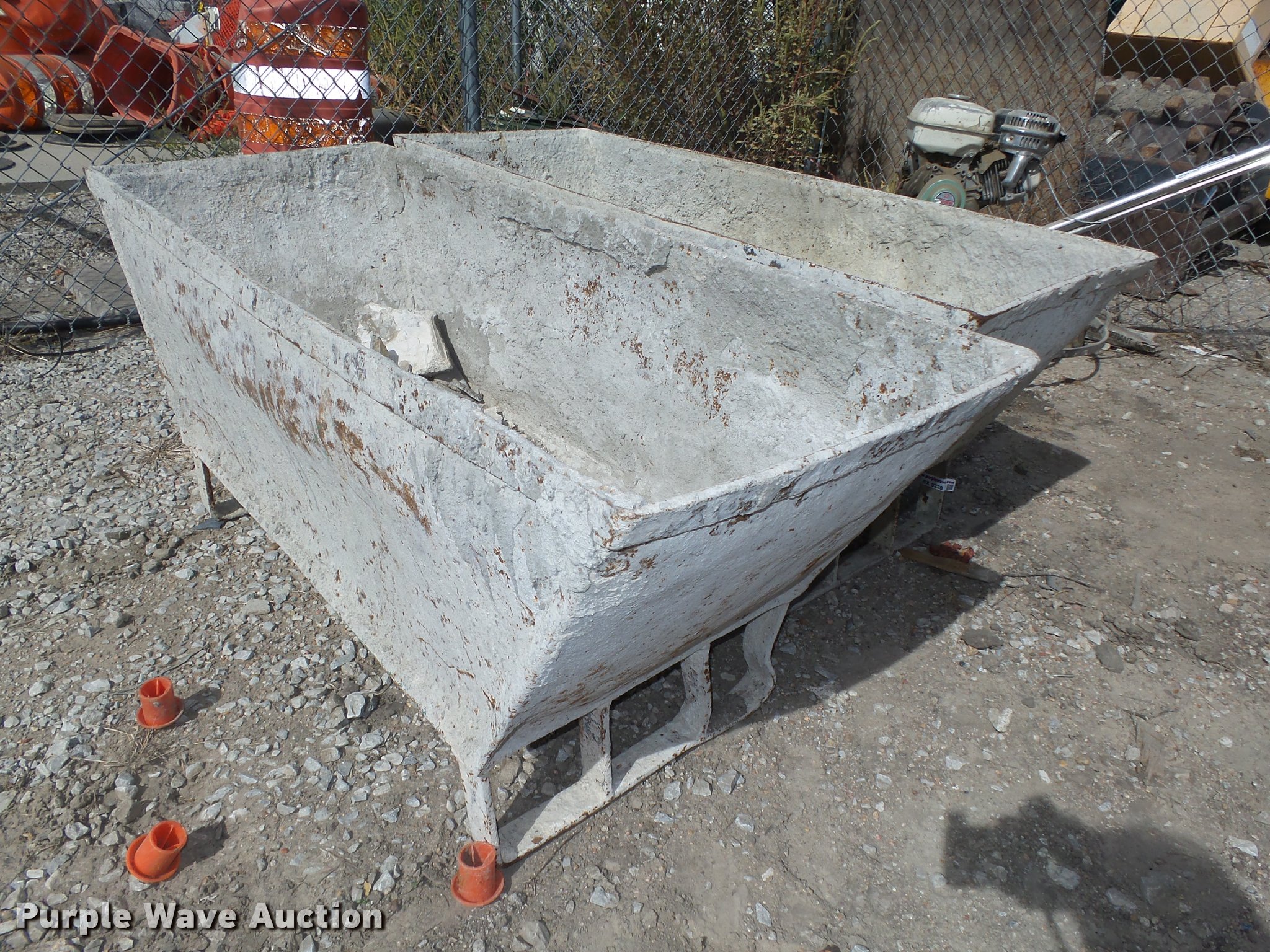 (2) mortar tubs in Lexington, NE Item BX9238 sold Purple Wave